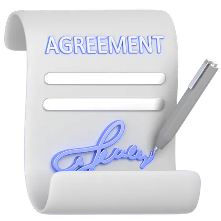 Agreement  3D Icon
