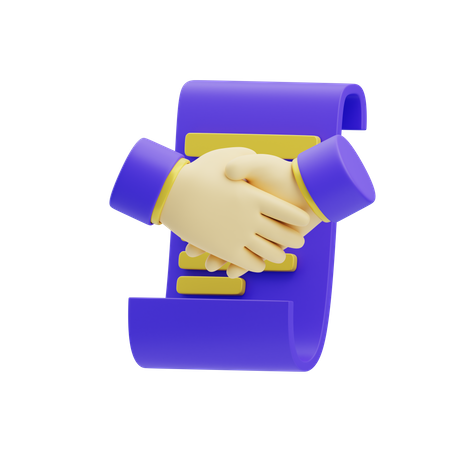 Agreement  3D Icon