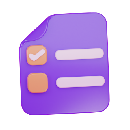 Agreement Finance  3D Icon