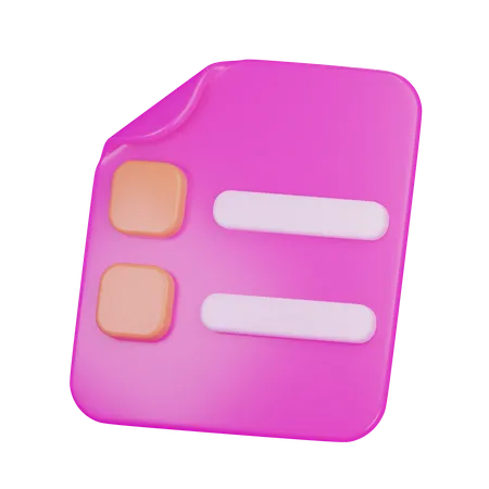 Agreement Finance  3D Icon