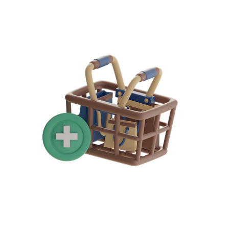 Agregar al carrito de compras  3D Icon