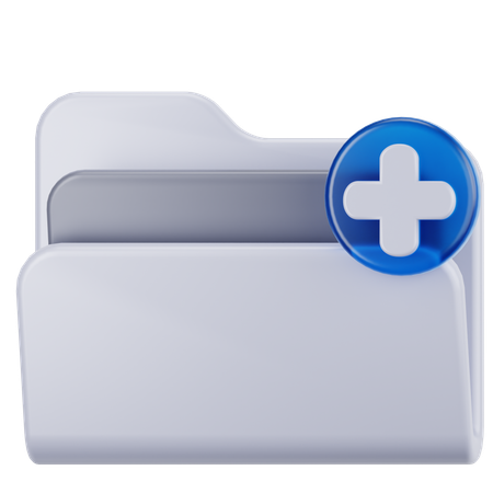 Agregar carpeta  3D Icon