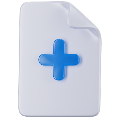 Agregar documento  3D Icon