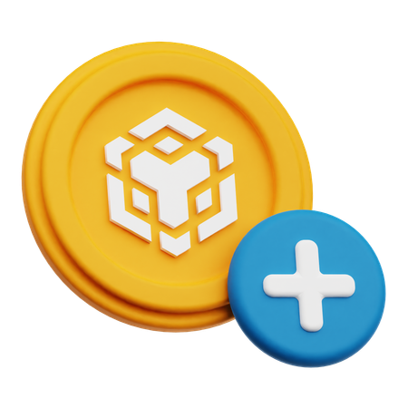 Añadir la criptomoneda Binance  3D Icon