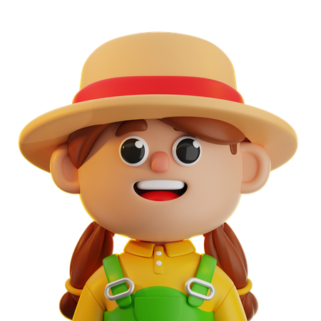 Agricultora  3D Icon