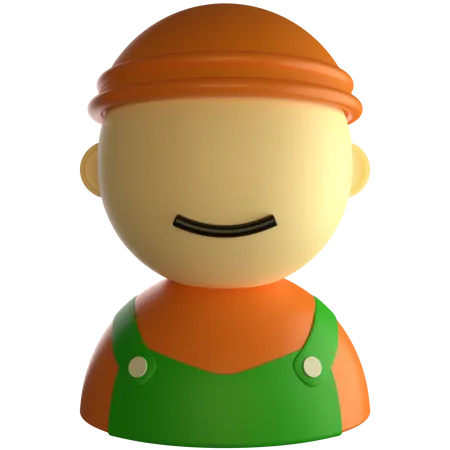 Agricultores  3D Icon