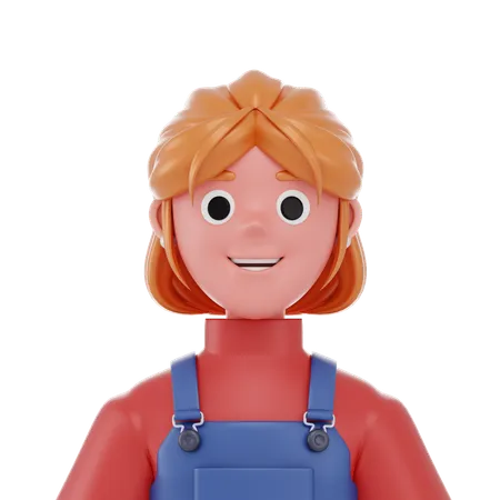 Agricultrices  3D Icon