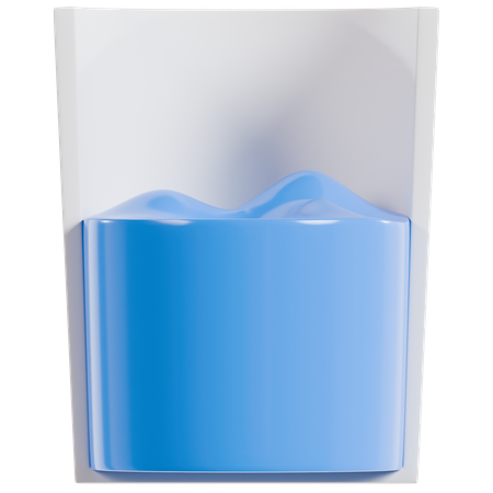 Agua  3D Icon