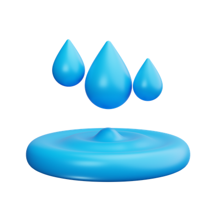 Agua  3D Icon