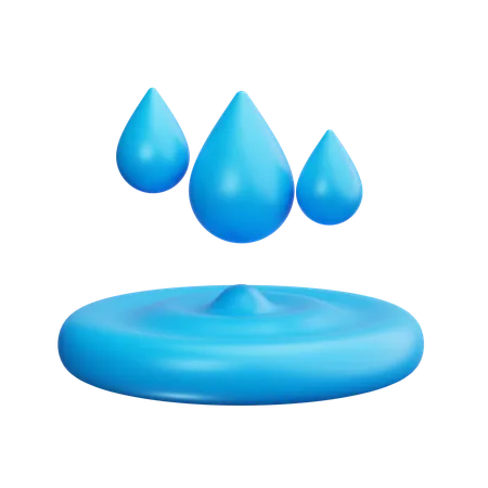 Agua  3D Icon