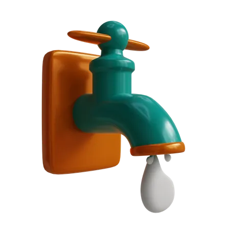 Agua  3D Icon