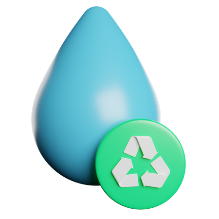 Agua  3D Icon