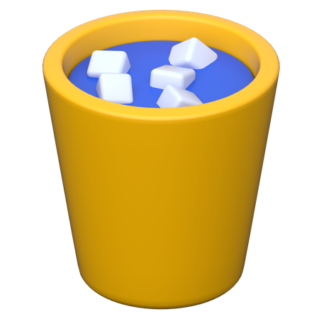 Agua  3D Icon