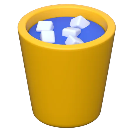 Agua  3D Icon