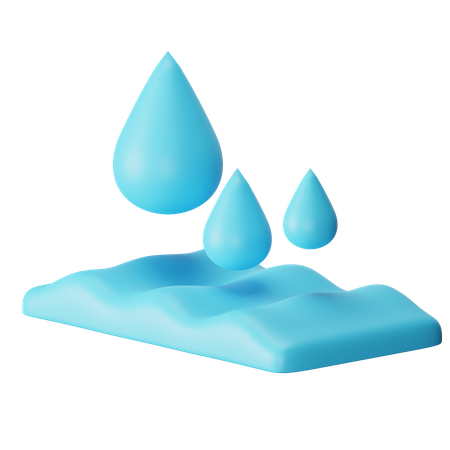 Agua  3D Icon