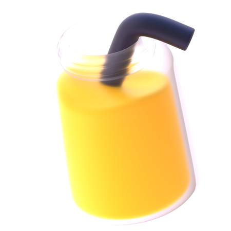 Agua de limon  3D Icon