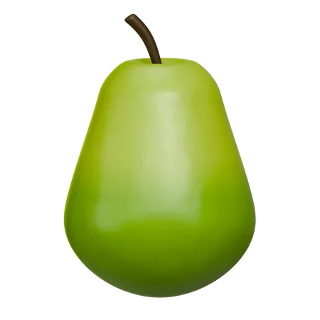 Fruta de aguacate  3D Icon