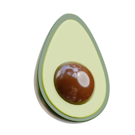 Aguacates  3D Icon