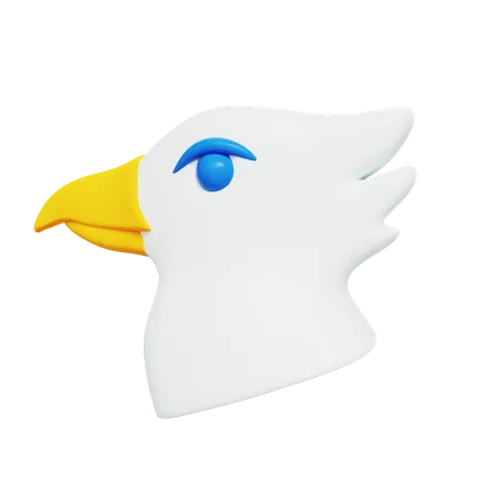Águia  3D Icon