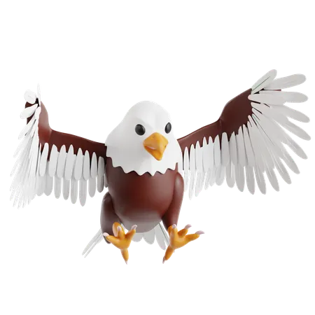 Águila  3D Icon