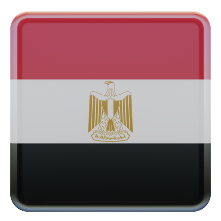 Ägypten Flagge  3D Flag