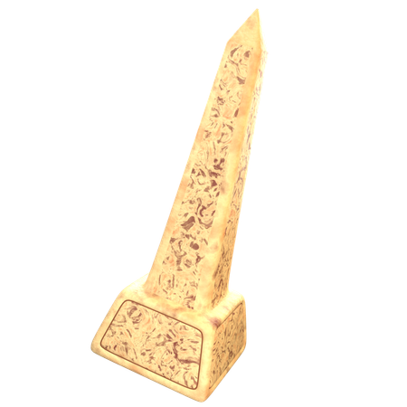 Ägyptischer Obelisk  3D Icon