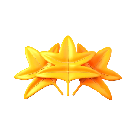 Ahornblätter  3D Icon