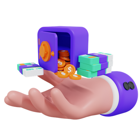 Ahorrar dinero  3D Icon