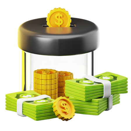 Ahorrar dinero  3D Icon