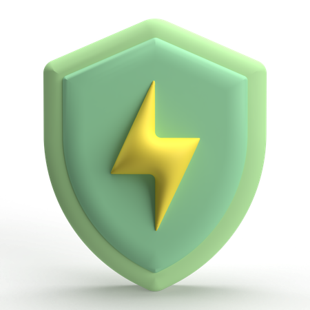 Ahorra energía  3D Icon