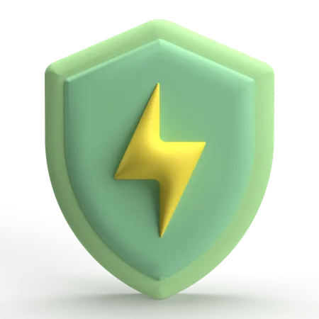 Ahorra energía  3D Icon