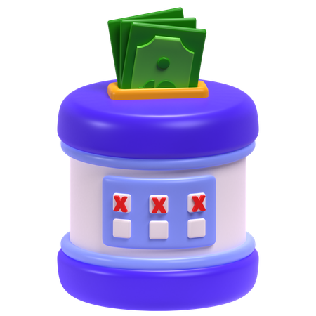 Ahorros  3D Icon