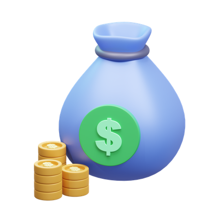 Ahorro de dinero  3D Icon