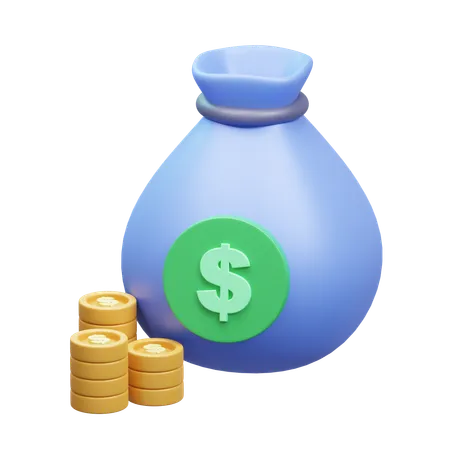 Ahorro de dinero  3D Icon