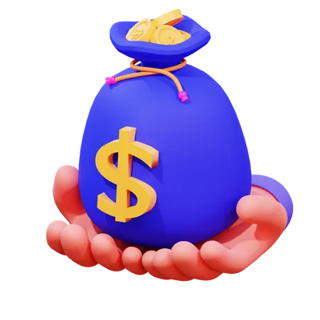 Ahorro de dinero  3D Icon