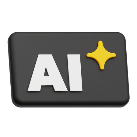 Ai  3D Icon