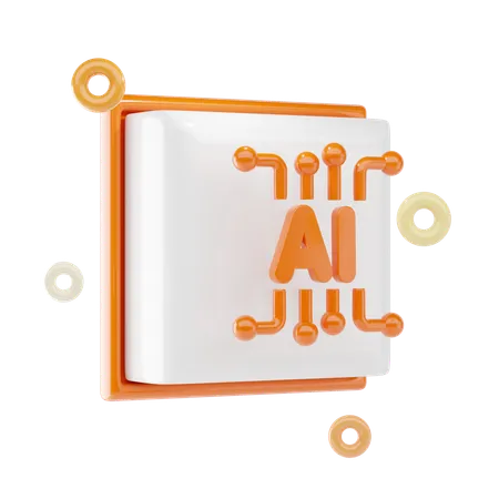 Ai  3D Icon