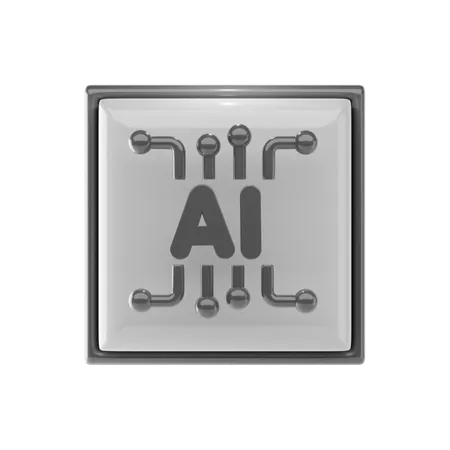 Ai  3D Icon