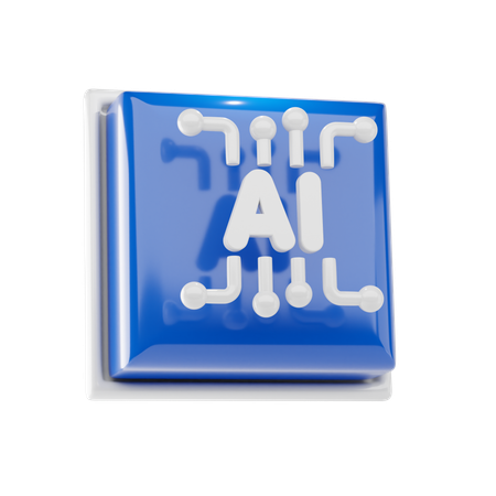 Ai  3D Icon