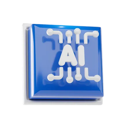 Ai  3D Icon