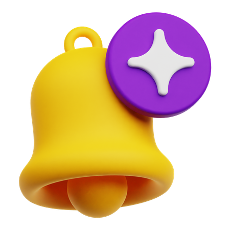 Ai 알림  3D Icon