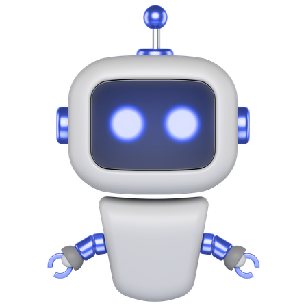 로봇 AI  3D Icon