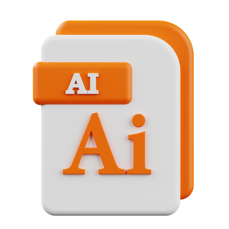 AI  3D Icon