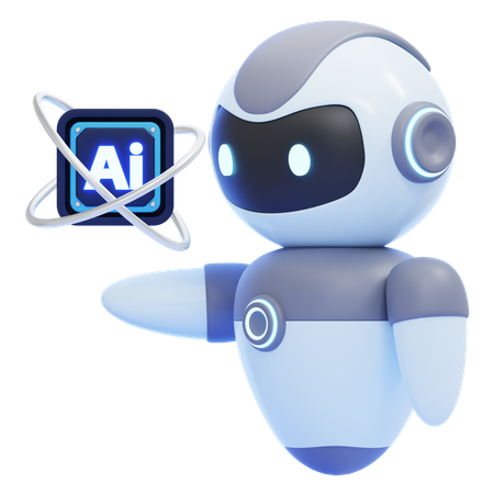 AIエージェンシーコア  3D Icon