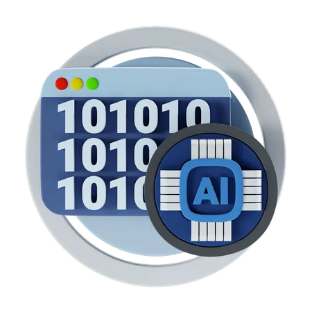 Ai Algorithm 3 D Icon And Illustration 3D Icon