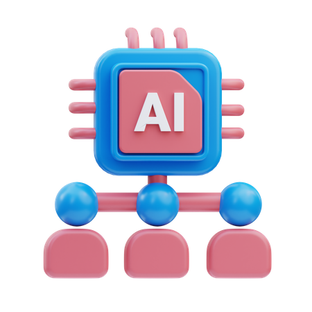 Ai Algorithm  3D Icon