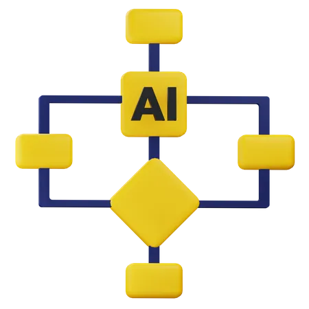 Ai Algorithm  3D Icon