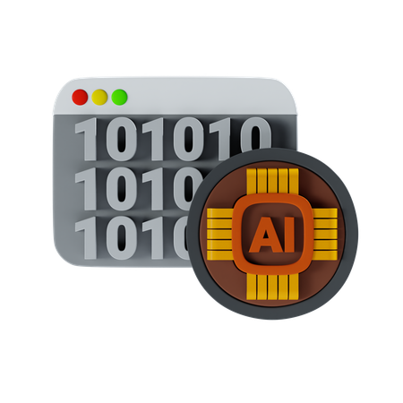 Ai Algorithm  3D Icon