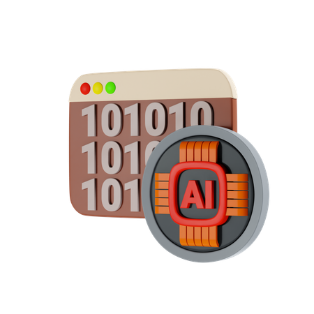 Ai Algorithm  3D Icon