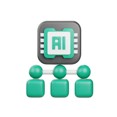 Ai Algorithm  3D Icon